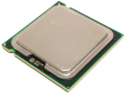 The Intel Pentium Extreme Edition 955 with 376 million transistors.