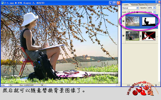 Photoshop���ӱ�Եͼ���ͼ����ʵ��