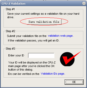 拒绝伪造数据POP教你开启CPU-Z认证码