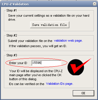 拒绝伪造数据POP教你开启CPU-Z认证码
