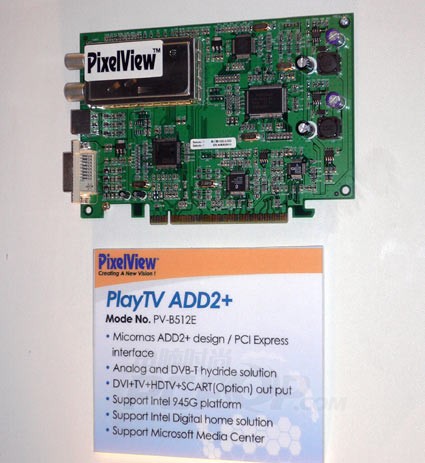 Finally, there is an add-on card for PCI Express!