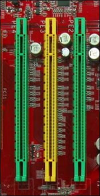 创新3根PCI－E的捷波K8F8G+ SLI售999