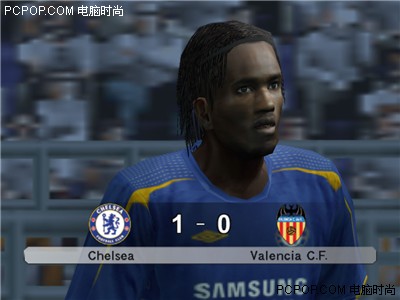 对比FIFA2006!PC版《实况9》抢先试玩