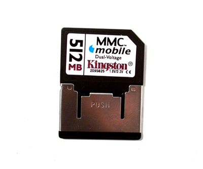 Kingston��ʿ��MOBLIE-MMC��512M����