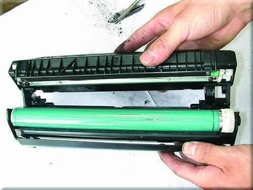 15a激光打印硒鼓[3906f]加粉图解
