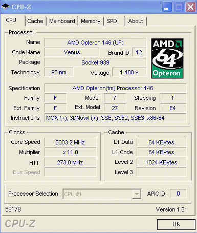 媲美fx60未锁频罕见皓龙146大测试