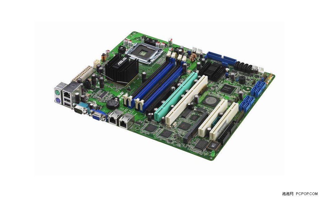 单路服务器主板经典 华硕p5bv/sas图片1_pcpop电脑时尚