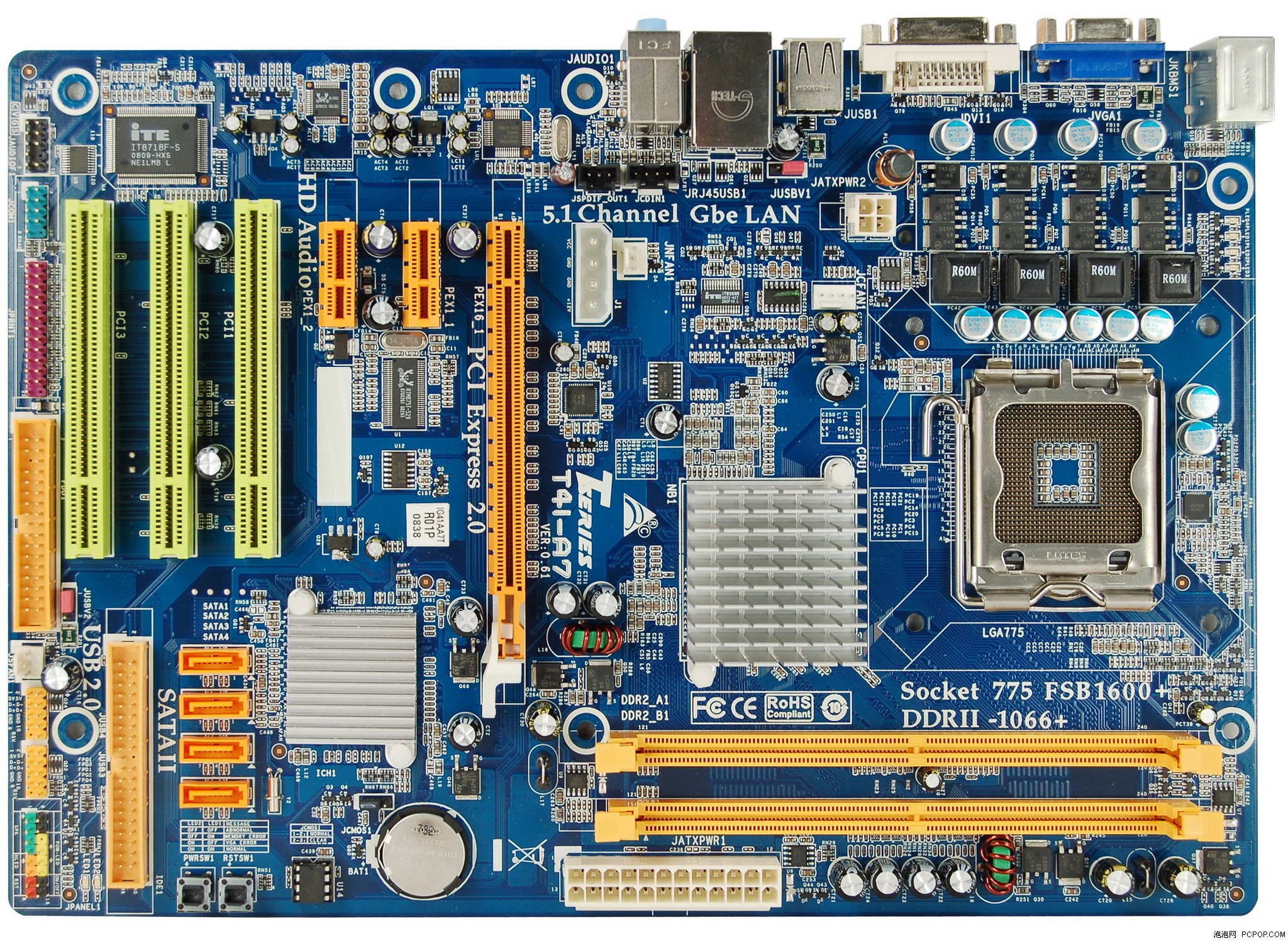 t系列力推新品 映泰g41谍照曝光