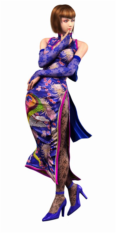 《铁拳5》超真实巨幅人设图